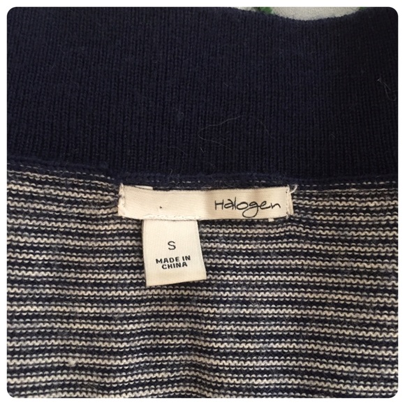 Halogen marino wool cardigan - Picture 3 of 5